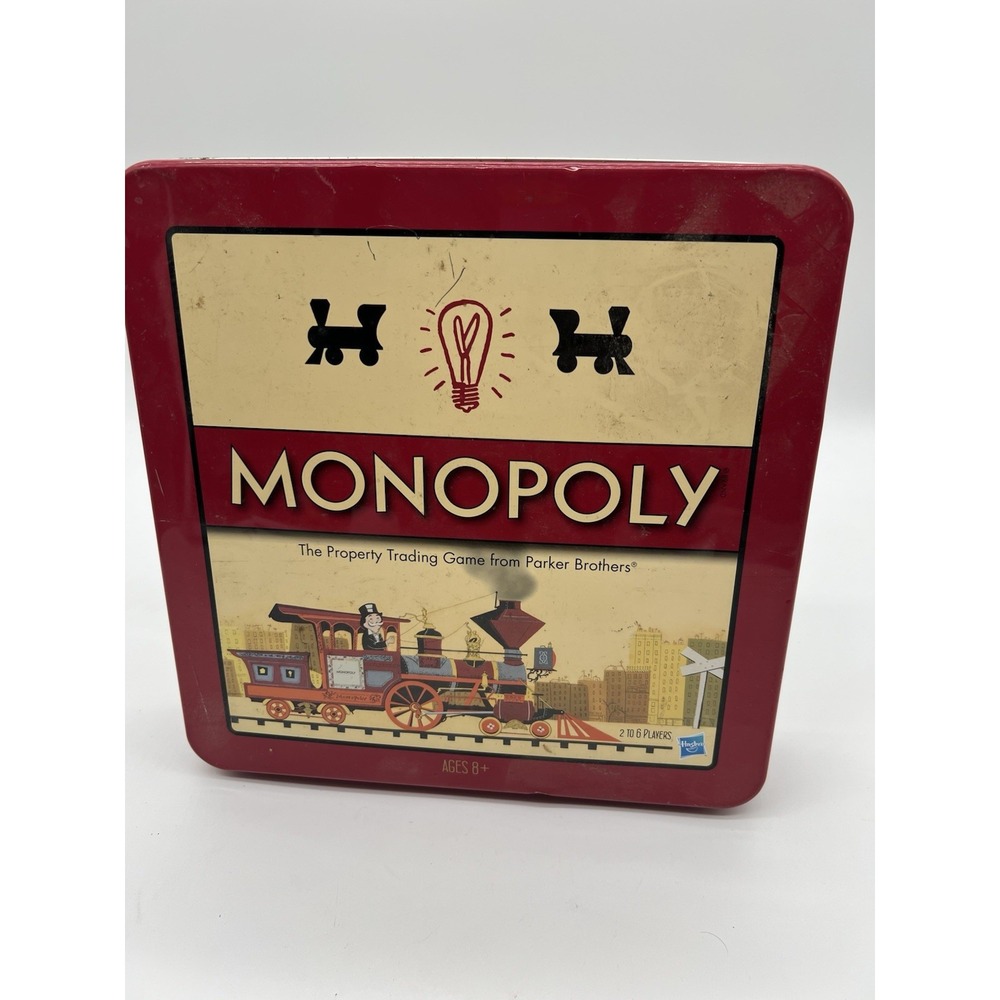 Monopoly Boardgame Nostalgia‎ Series Edition & Collectible Tin (Damaged tin)